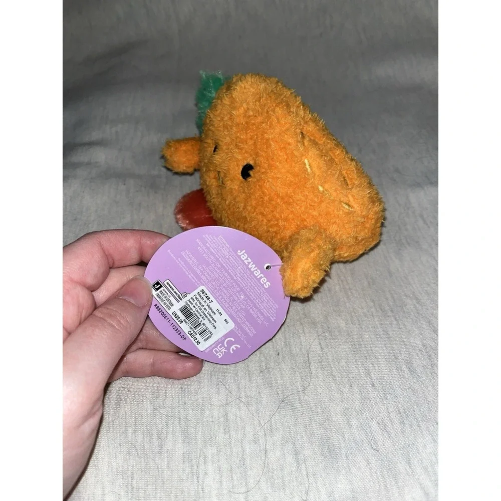 Bum Bumz NWT Carson Carrot Plush,‎ 6 Inch, springbumz